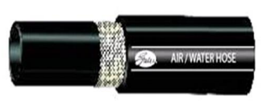 Air – Water (Greenline) Hose – Synthetic Rubber Flexible hose for Water, Air, Agriculture, Workshop use with Textile Reinforcement and Chemical Resistance